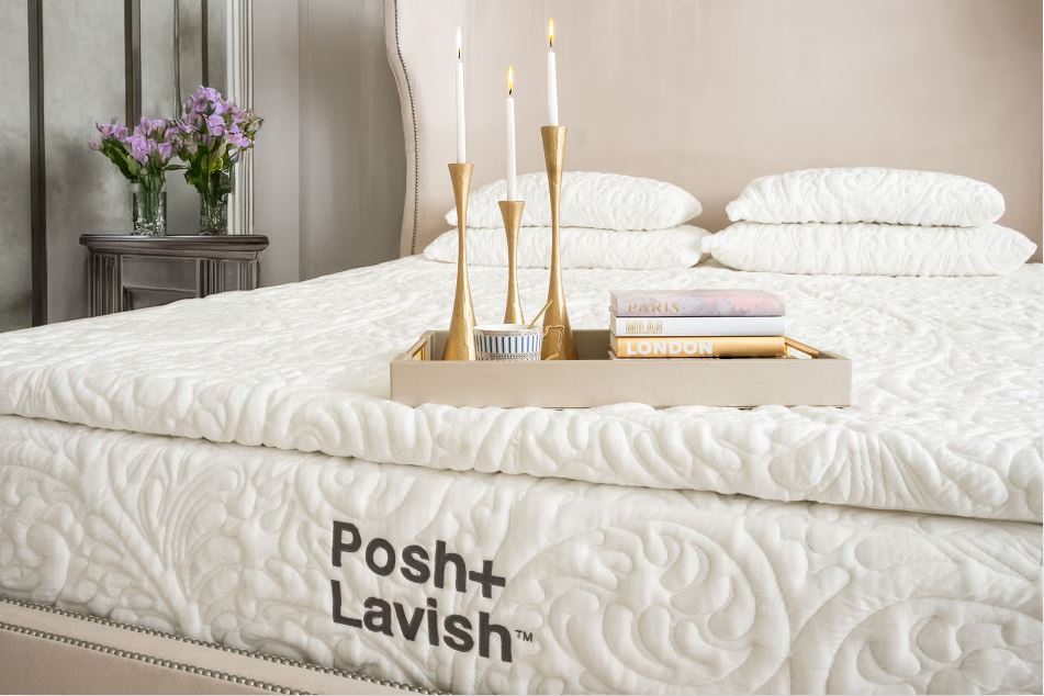 2" Natural Rubber True Pillow Top