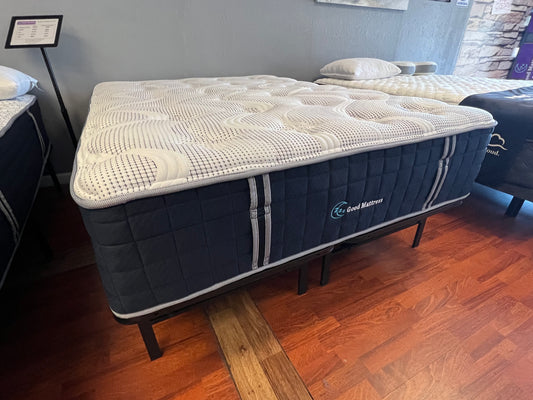 14" Premium Sapphire Emily Hybrid Med/Plush w/ Cooling Cover